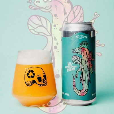 The Veil Lil' Supernatural Freak Hazy IPA The Veil Lil' Supernatural Freak Hazy IPA