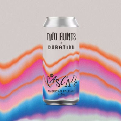 Two Flints x Duration // US Cascade American Pale Ale Two Flints x Duration // US Cascade American Pale Ale