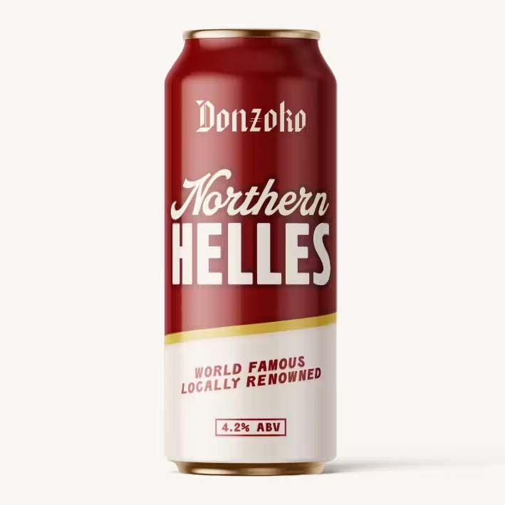 Donzoko Northern Helles Lager Donzoko Northern Helles Lager