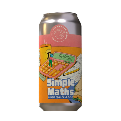Left Handed Giant Simple Maths Aussie DDH Pale Ale Left Handed Giant Simple Maths Aussie DDH Pale Ale