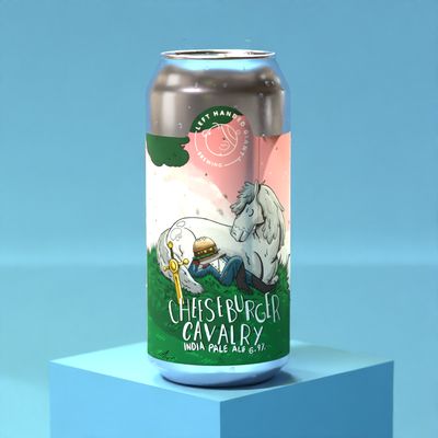 Left Handed Giant Cheeseburger Cavalry IPA Left Handed Giant Cheeseburger Cavalry IPA