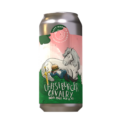 Left Handed Giant Cheeseburger Cavalry IPA Left Handed Giant Cheeseburger Cavalry IPA