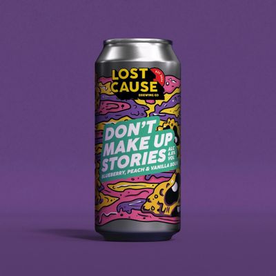 Lost Cause Don't Make Up Stories Blueberry, Peach & Vanilla Sour Lost Cause Don't Make Up Stories Blueberry, Peach & Vanilla Sour