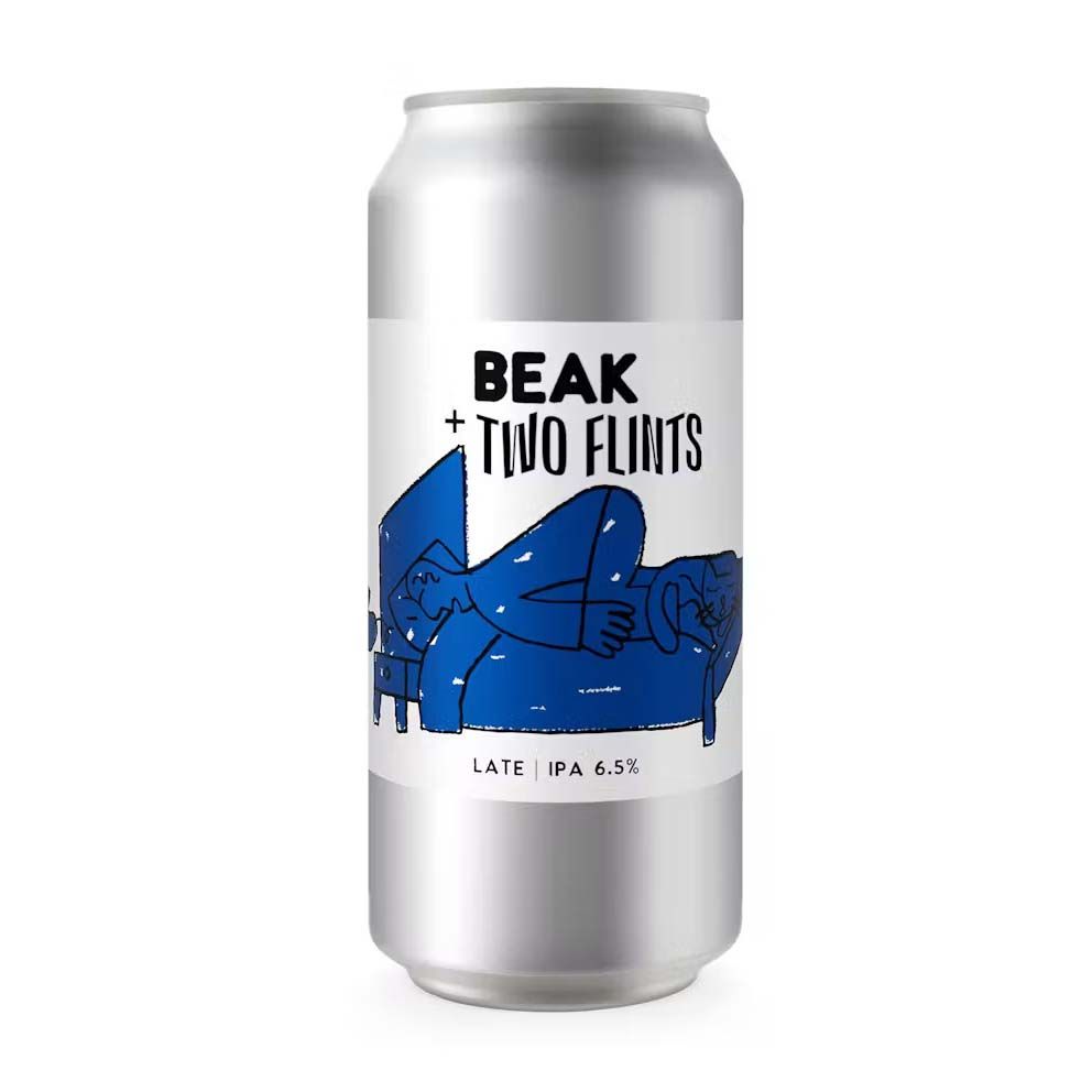 Beak x Two Flints // Late IPA Beak x Two Flints // Late IPA