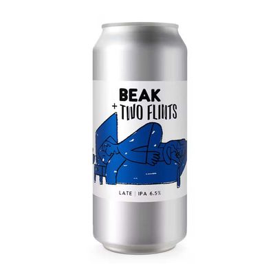 Beak x Two Flints // Late IPA Beak x Two Flints // Late IPA