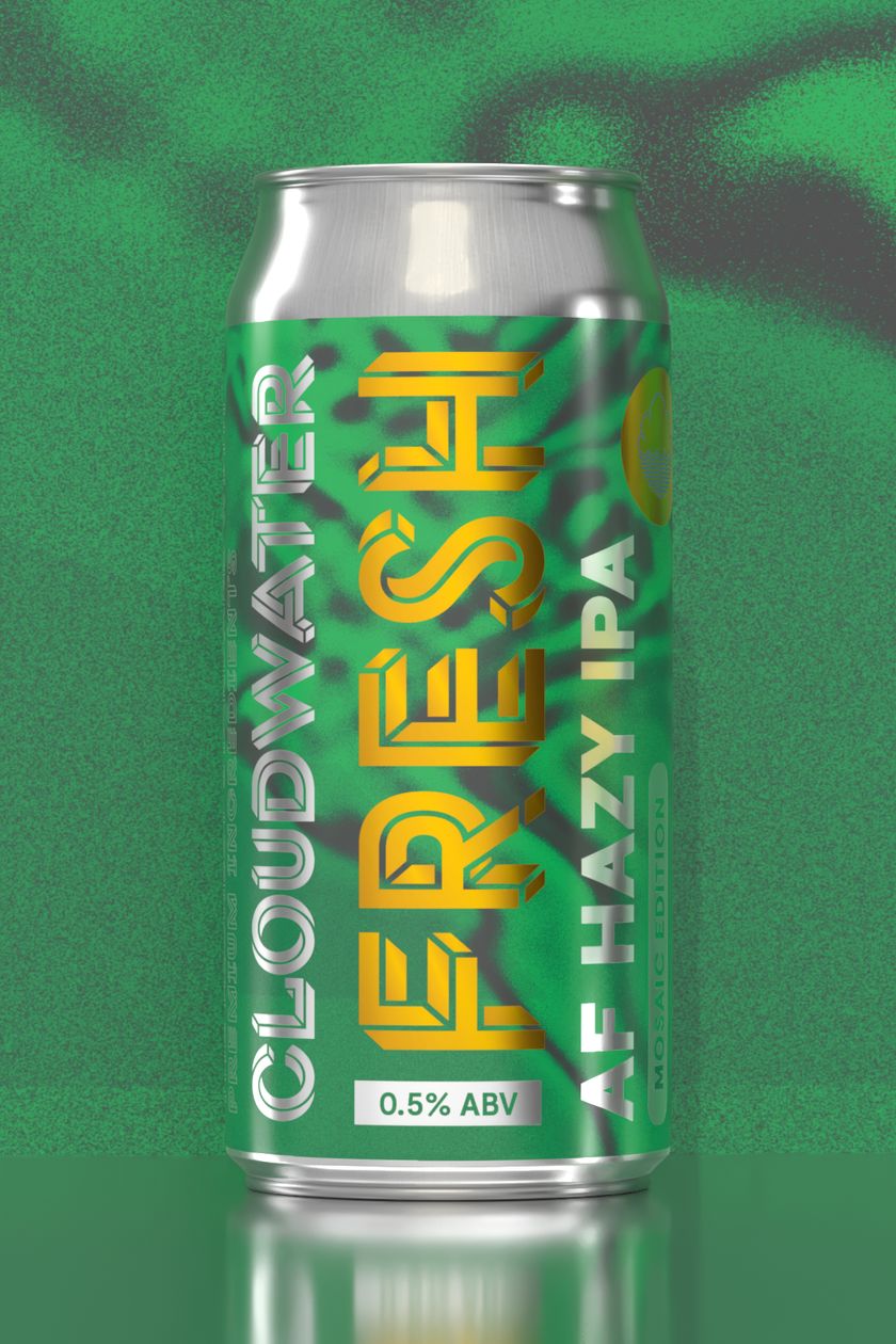 Cloudwater Fresh MOSAIC EDITION Alcohol Free IPA Cloudwater Fresh MOSAIC EDITION Alcohol Free IPA