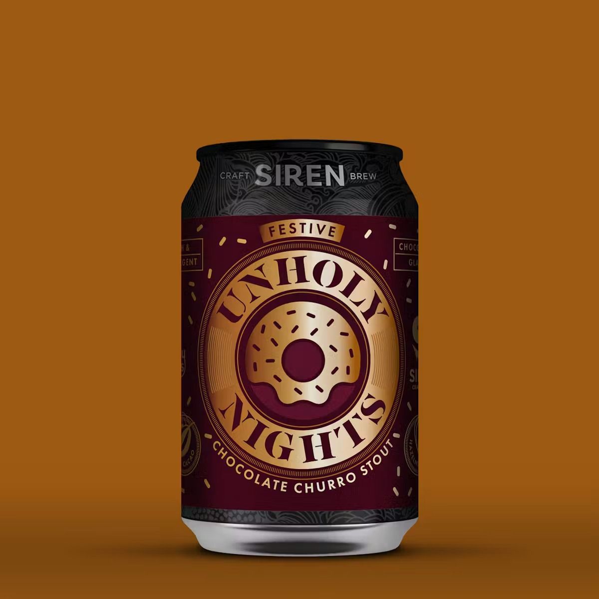 Siren Unholy Night Chocolate Churro Stout Siren Unholy Night Chocolate Churro Stout