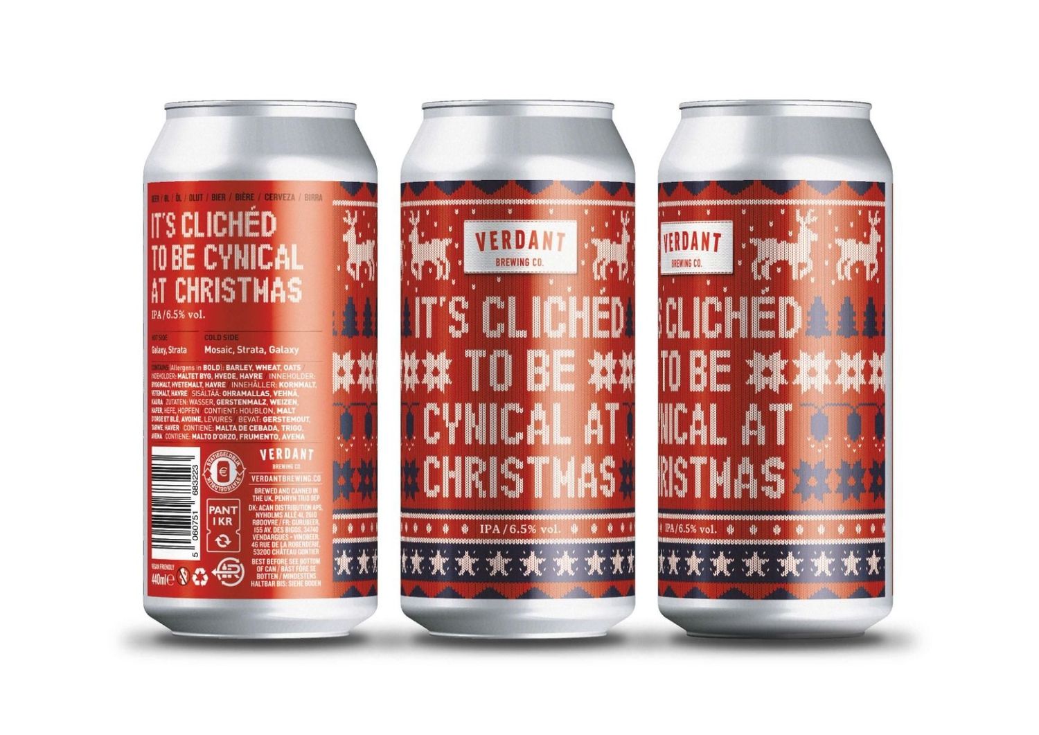 Verdant It's Clichéd to be Cynical at Christmas IPA Verdant It's Clichéd to be Cynical at Christmas IPA