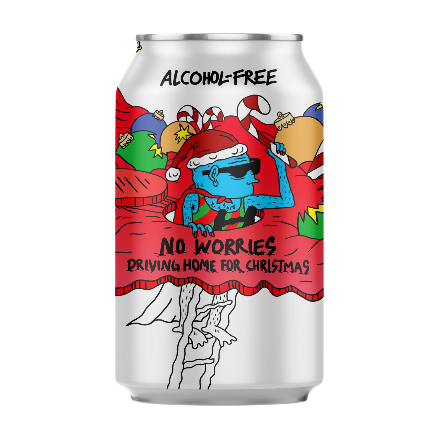 Lervig No Worries Driving Home For Christmas Non-Alcoholic Beer Lervig No Worries Driving Home For Christmas Non-Alcoholic Beer