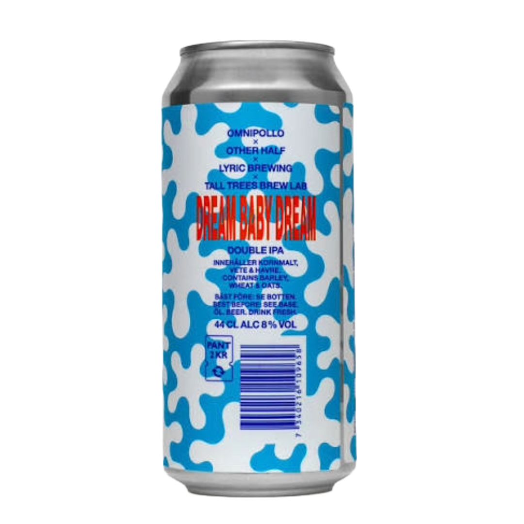 Omnipollo x Other Half x Lyric x Tall Trees // Dream Baby Dream DIPA Omnipollo x Other Half x Lyric x Tall Trees // Dream Baby Dream DIPA
