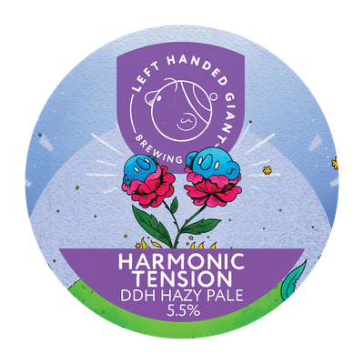 Left Handed Giant Harmonic Tension DDH Hazy Pale Left Handed Giant Harmonic Tension DDH Hazy Pale