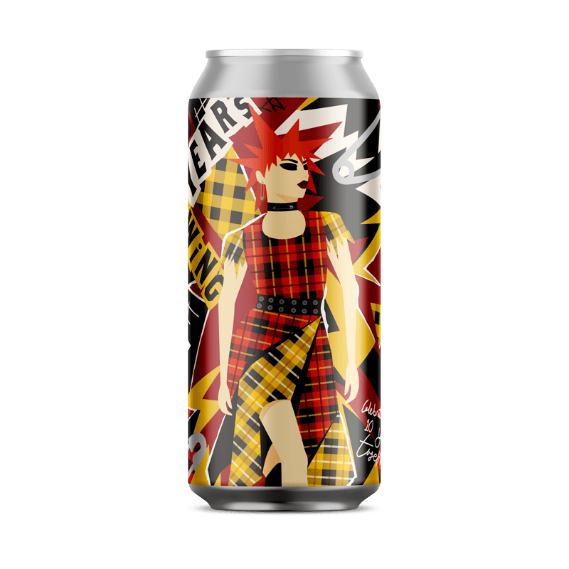 Brew York x Fierce x Elusive // Vivienne Westcoast WC IPA Brew York x Fierce x Elusive // Vivienne Westcoast WC IPA