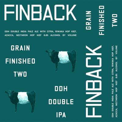 Finback x Fidens // Grain Finished Two DDH DIPA Finback x Fidens // Grain Finished Two DDH DIPA
