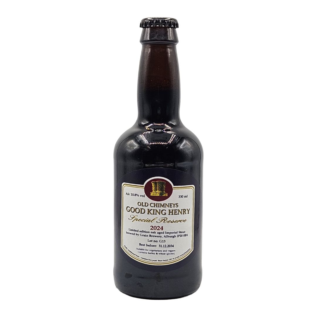 Old Chimneys Good King Henry Special Reserve 2024 BA Imperial Stout Old Chimneys Good King Henry Special Reserve 2024 BA Imperial Stout
