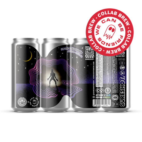 Sureshot x We Can Be Friends // I'm The Shadowman Alcohol Free IPA Sureshot x We Can Be Friends // I'm The Shadowman Alcohol Free IPA