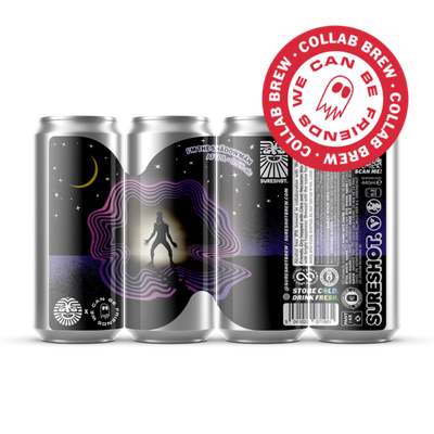 Sureshot x We Can Be Friends // I'm The Shadowman Alcohol Free IPA Sureshot x We Can Be Friends // I'm The Shadowman Alcohol Free IPA