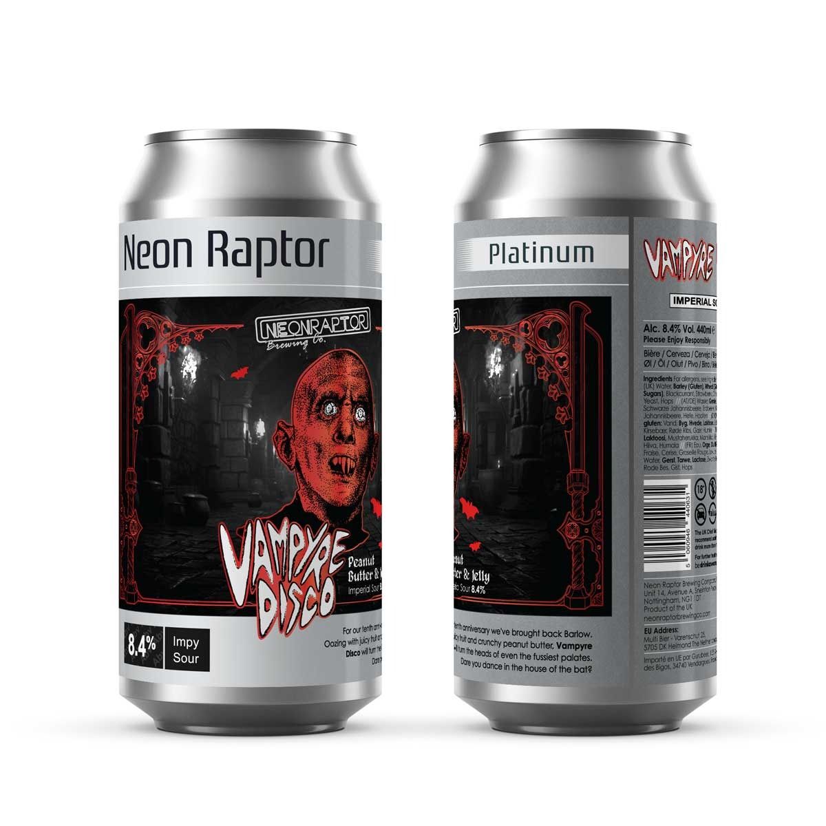 Neon Raptor Vampyre Disco Platinum Imperial PBJ Sour Neon Raptor Vampyre Disco Platinum Imperial PBJ Sour