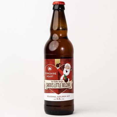 Yorkshire Heart Santa's Little Belcha Golden Ale Yorkshire Heart Santa's Little Belcha Golden Ale