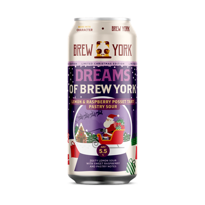Brew York Dreams of Brew York 2026 Lemon & Raspberry Posset Tart Pastry Sour Brew York Dreams of Brew York 2026 Lemon & Raspberry Posset Tart Pastry Sour