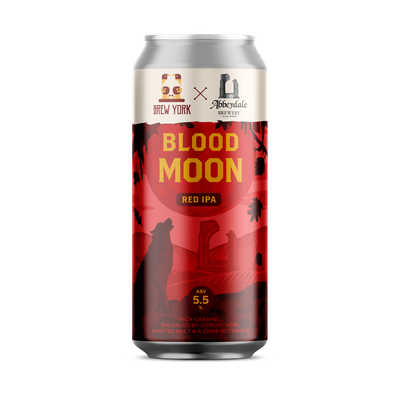 Brew York x Abbeydale // Blood Moon Red IPA Brew York x Abbeydale // Blood Moon Red IPA