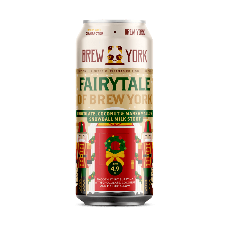 Brew York Fairytale of Brew York 2026 Chocolate Coconut & Marshmallow Snowball Milk Stout Brew York Fairytale of Brew York 2026 Chocolate Coconut & Marshmallow Snowball Milk Stout
