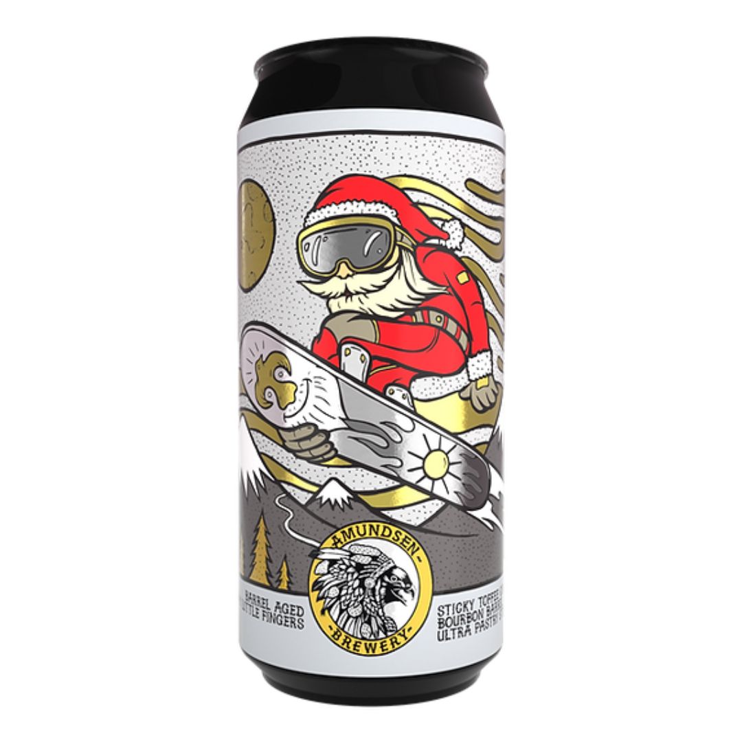 Amundsen BARREL AGED Sticky Little Fingers BBA Ultra Pastry Stout Amundsen BARREL AGED Sticky Little Fingers BBA Ultra Pastry Stout