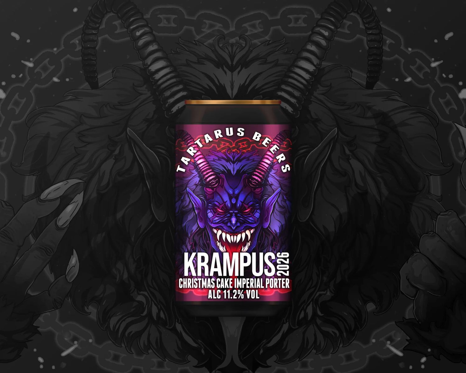 Tartarus Krampus 2026 Christmas Cake Imperial Porter Tartarus Krampus 2026 Christmas Cake Imperial Porter
