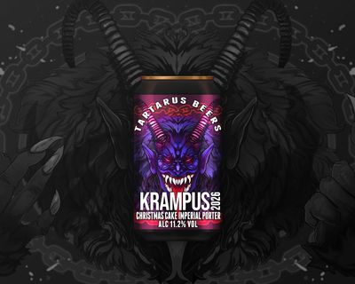 Tartarus Krampus 2026 Christmas Cake Imperial Porter