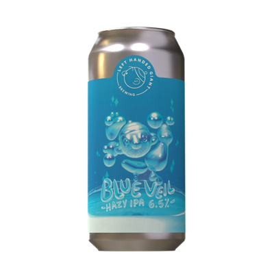Left Handed Giant Blue Veil Hazy IPA with Motueka, Nectaron & Strata Left Handed Giant Blue Veil Hazy IPA with Motueka, Nectaron & Strata