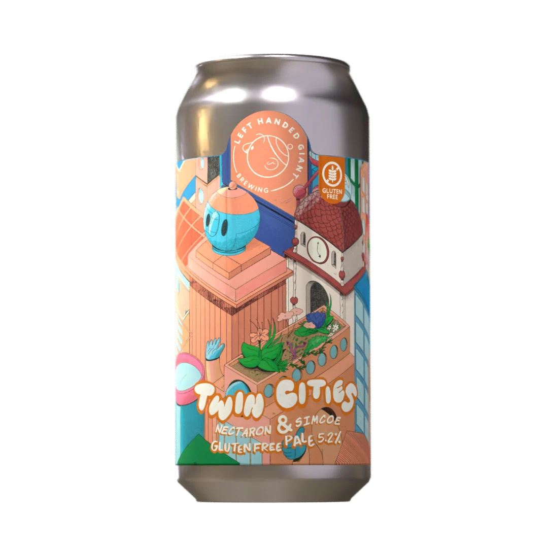 Left Handed Giant Twin Cities Nectaron & Simcoe GF Pale Ale Left Handed Giant Twin Cities Nectaron & Simcoe GF Pale Ale