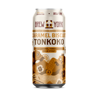 Brew York Caramel Biscuit Tonkoko Milk Stout Brew York Caramel Biscuit Tonkoko Milk Stout