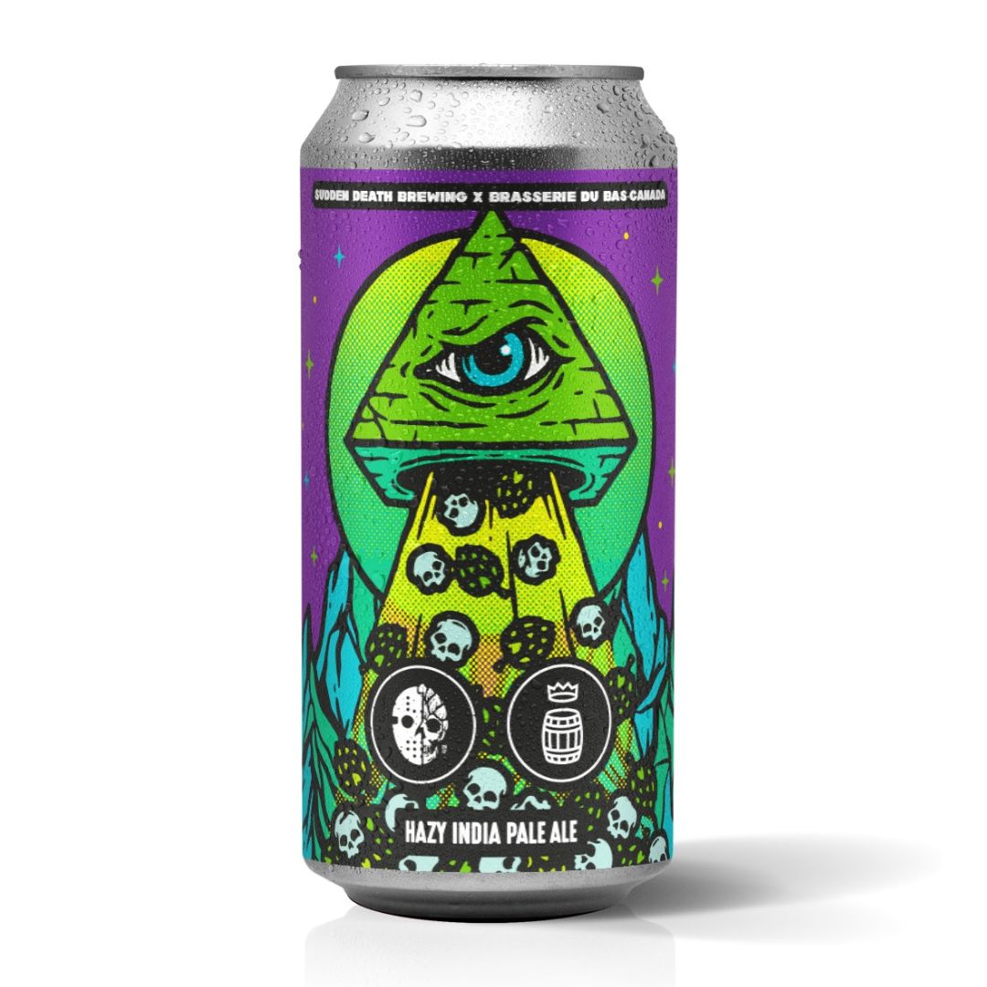 Sudden Death x Du Bas // Hyper IPA Sudden Death x Du Bas // Hyper IPA