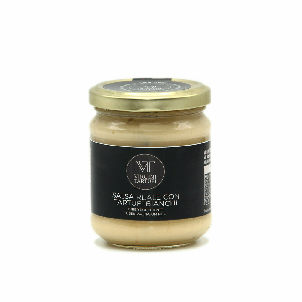 ROYAL SAUCE WITH WHITE TRUFFLES