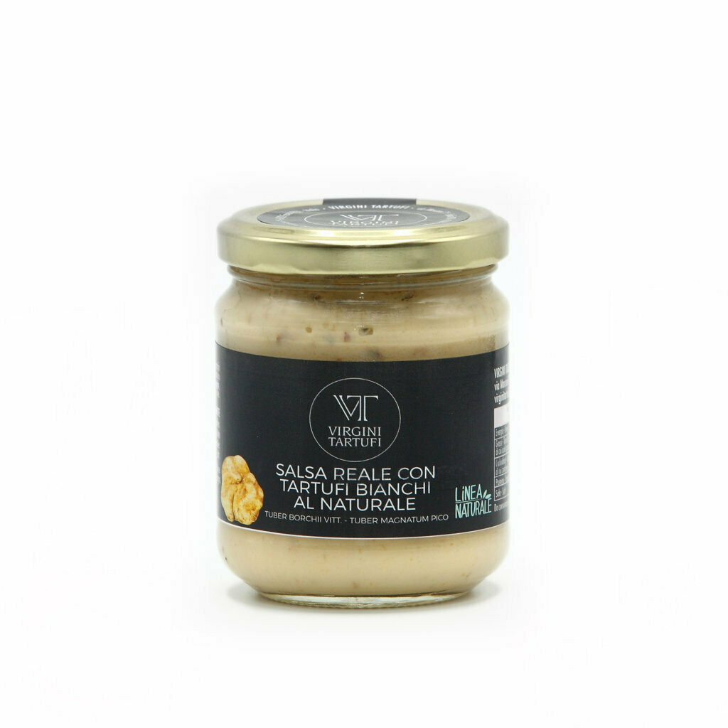 ROYAL SAUCE WITH 15% WHITE TRUFFLES ROYAL SAUCE WITH 15% WHITE TRUFFLES