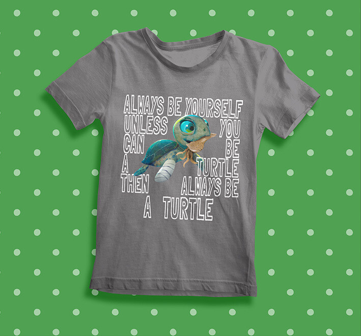 Ella&#39;s Kids T-shirt Be Turtle