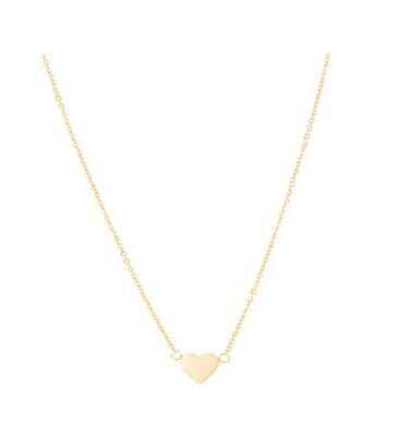 Amastouchwhenever Love and Affection Yellow Gold Colour Necklace.
