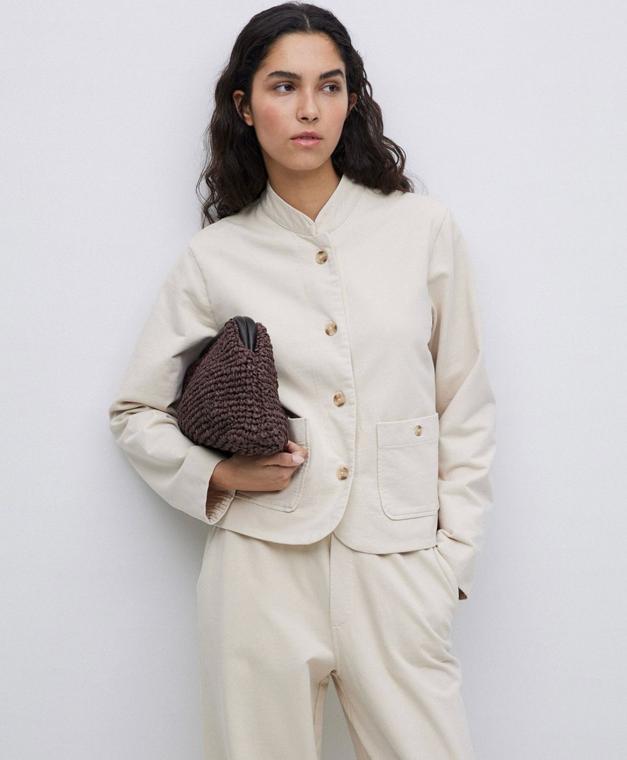 YERSE JACKET - BEIGE