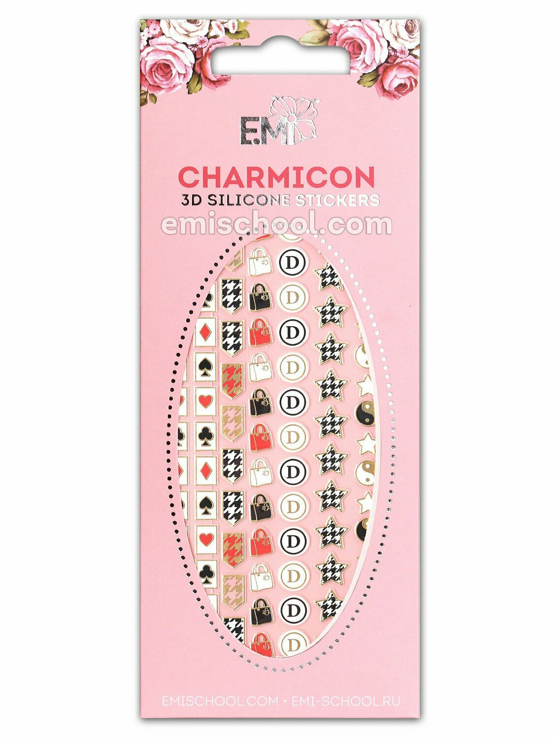Charmicon 3D Silicone Stickers #57 Icons