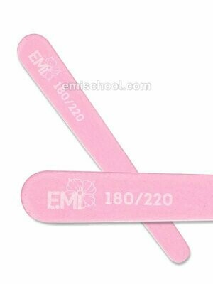 Mini Wood Nail File Pink 180/220