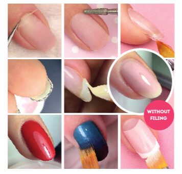 GEL NAIL EXTENSION COURSE USING NAIL FORMS ,GEL / GEL POLISH (COMBI-STYLE)