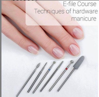 ELECTRIC FILE COURSE
TECHNIQUES OF HARDWARE MANICURE