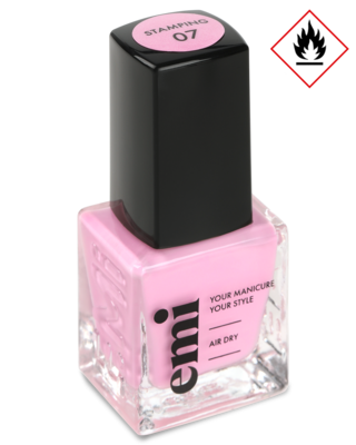 Nail Polish for Stamping Pink #7, 9 ml.