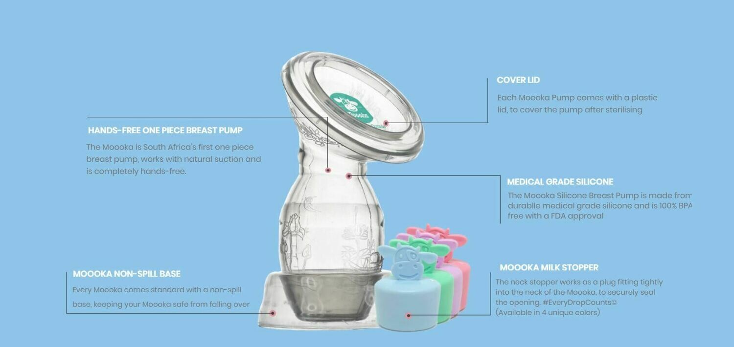 Moooka Silicone Breast Pump UNBOXED Deal