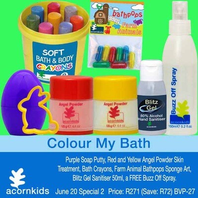 Acorn Kids- Colour My Bath
