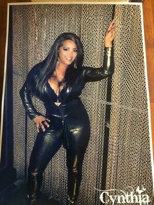12X18 AUTOGRAPGHED POSTER-LEATHER & CHAINS