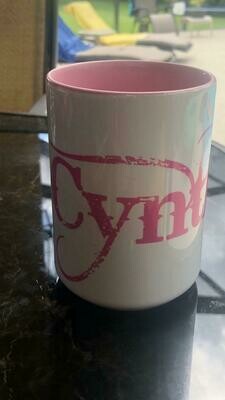 Pink Cynthia Mug