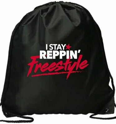 I Stay Reppin' Freestyle Drawstring Bag