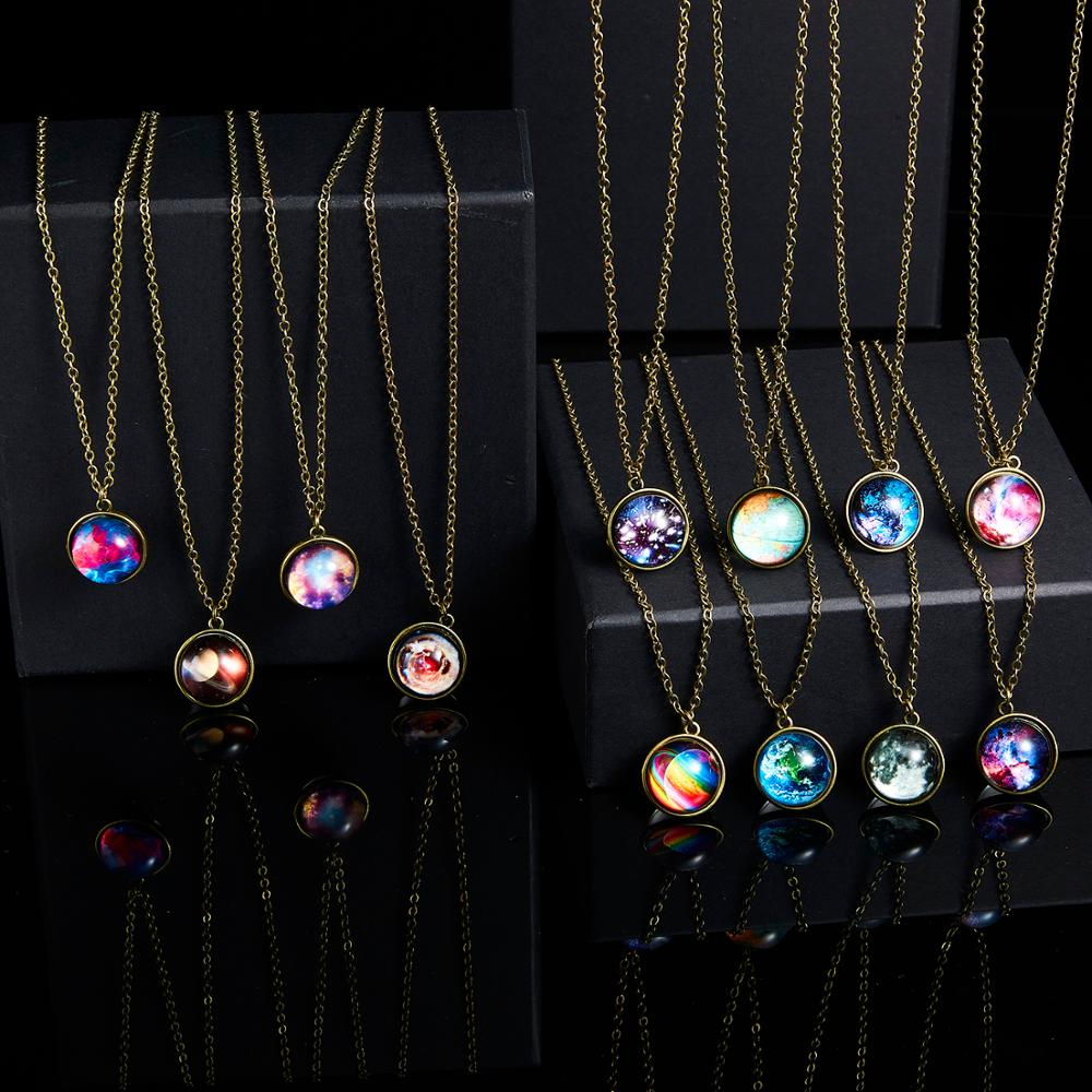 Collana con Pendente Galassie o Nebulosa