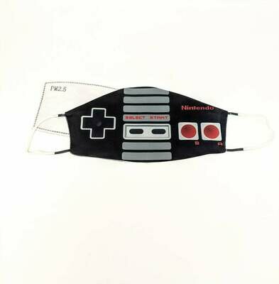Retro Gamer Washable Fashion Face Cover