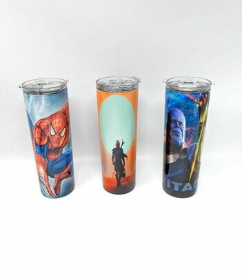 20 oz Pop Culture Stainless Steel Tumbler